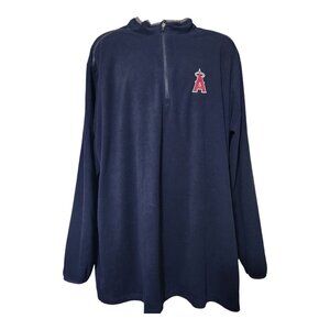 Los Angeles Angels 4XL Tall‎ 1/4 Zip Pullover Sweatshirt